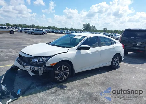 2016 Honda Civic Lx из США, поврежденный, VIN 19XFC2F59GE022659